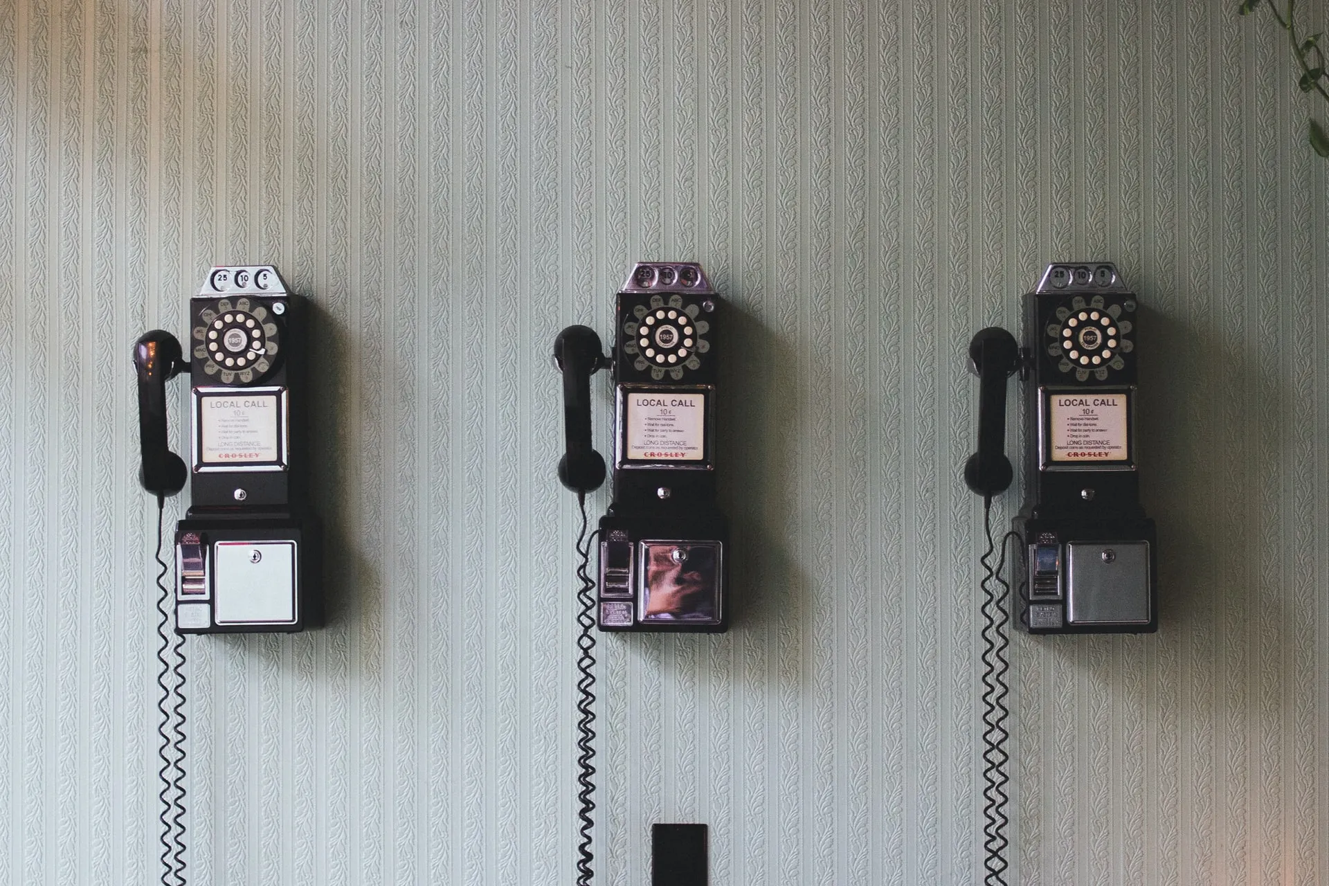 old telephones image