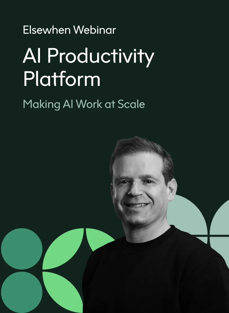 thumbnail image for Webinar: The AI Productivity Platform – Making AI Work at Scale